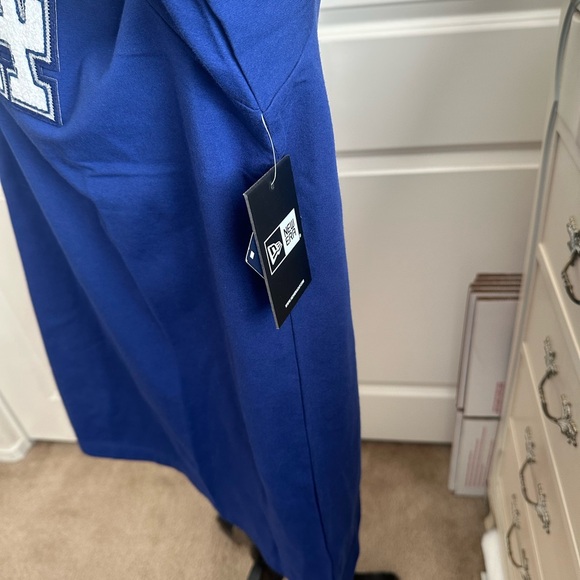 New Era Royal Blue LA Logo Short Sleeve Tee - Picture 5 of 8